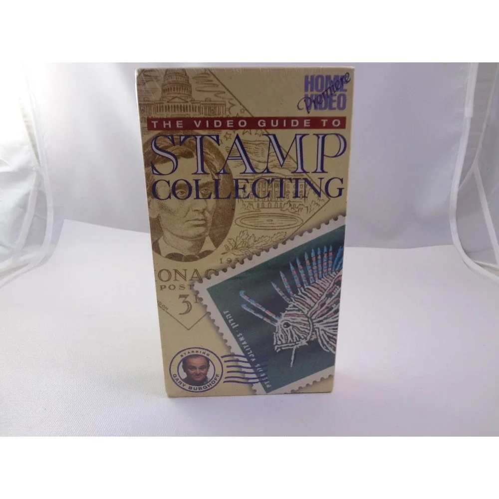 The Video Guide to Stamp Collecting 1988 VHS Premiere Home Video Gary Burghoff